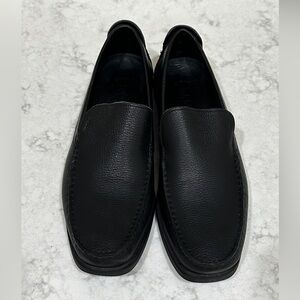 Bally Pebble Leather Loafers